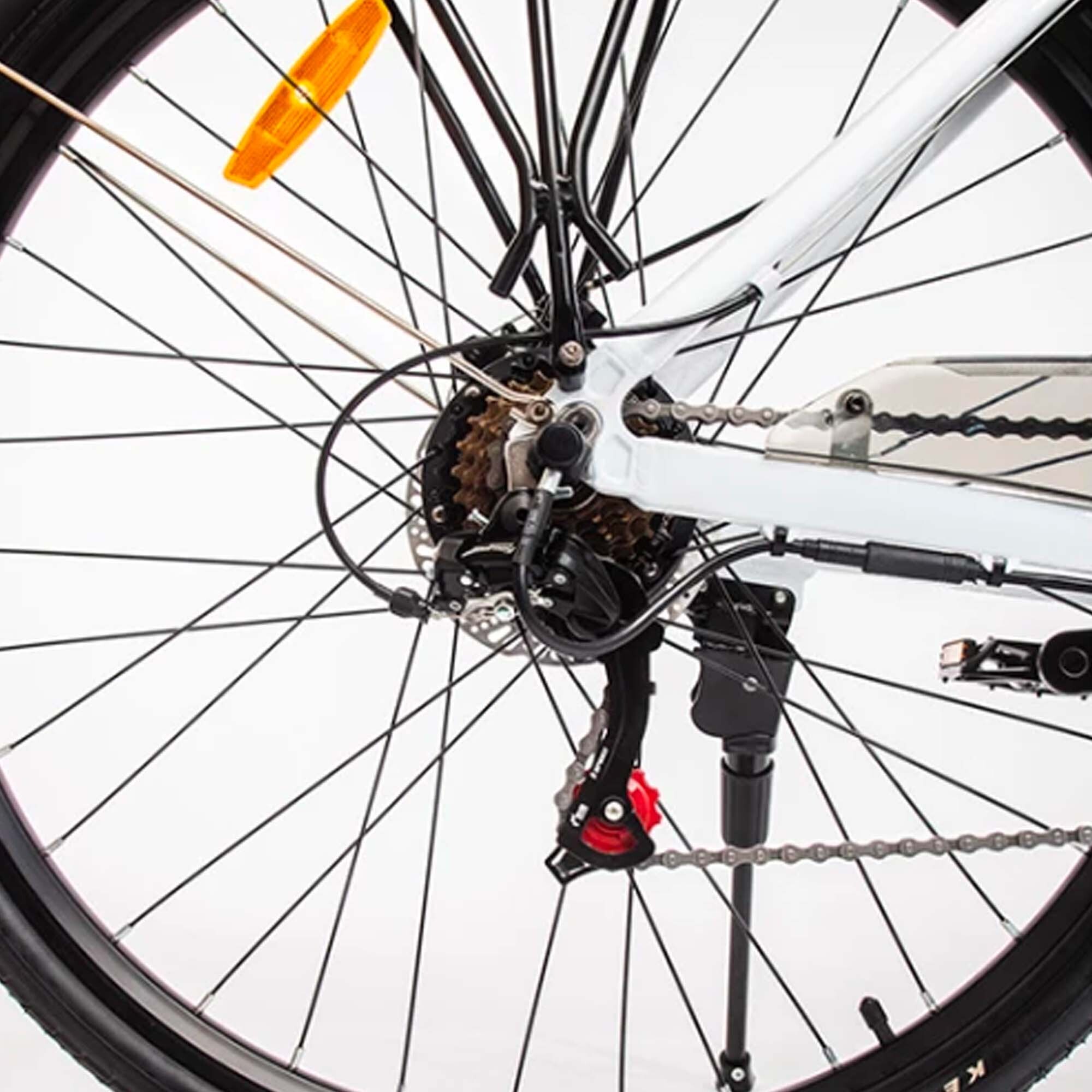Bicicleta jeep blanca sales