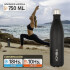 Termo Botella Termica 750ml Doble Capa Acero Inoxidable Agua Termo Botella Termica 750ml Doble Capa Acero Inoxidable Agua