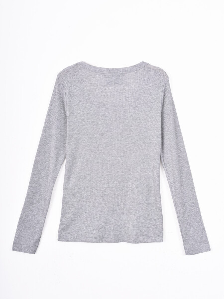 REMERA ISABEL GRIS