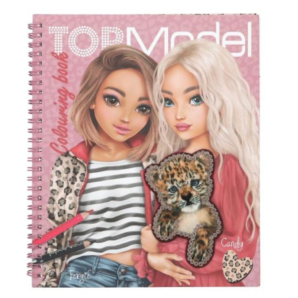 Libro para Colorear Felinos Top Model 