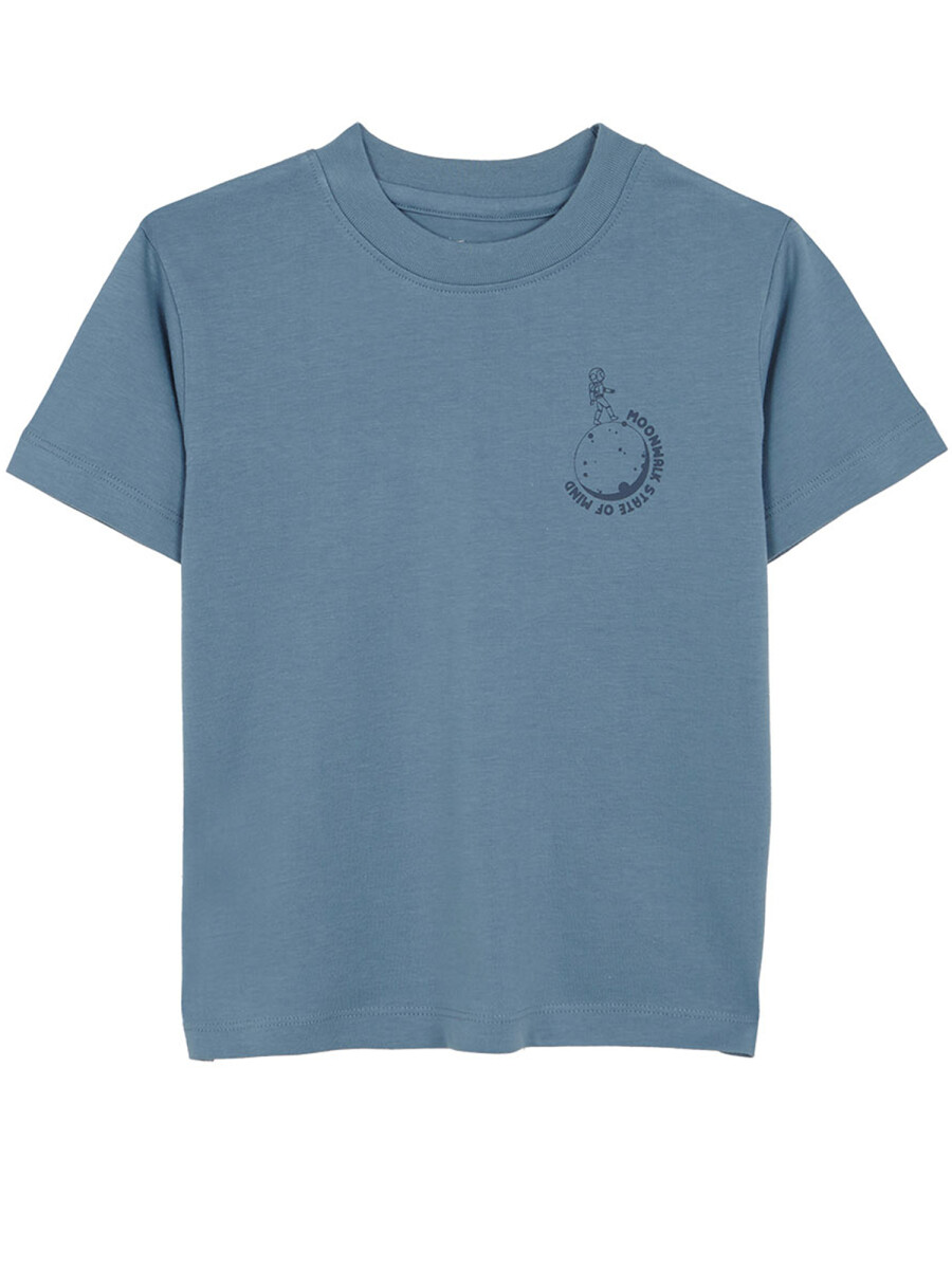 Camiseta Print Moonwal Verde Claro