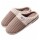 Pantufla de Felpa Super Abrigadas Antideslizante Unisex Marrón
