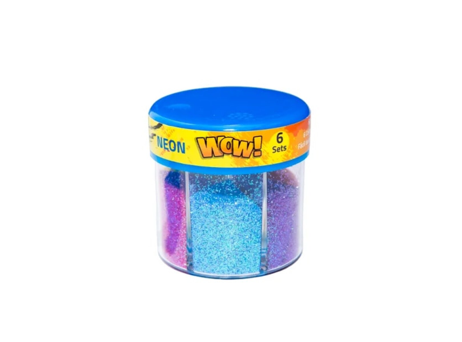 Brillantina Campus Pote 6 Colores 60 grs - Neon 