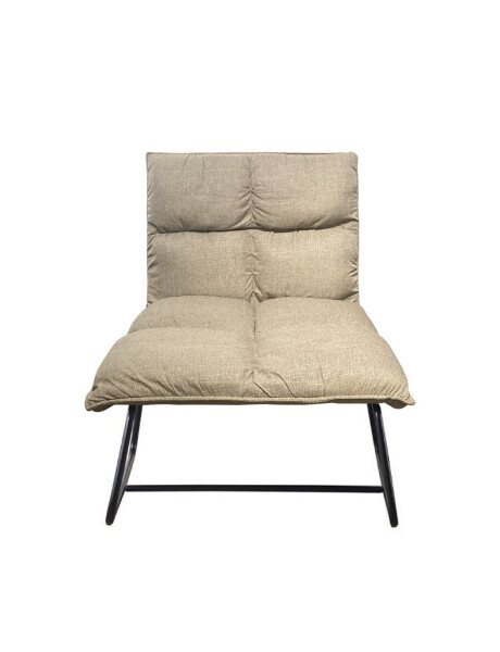 BUTACA MADRID BASE METAL BEIGE BUTACA MADRID BASE METAL BEIGE