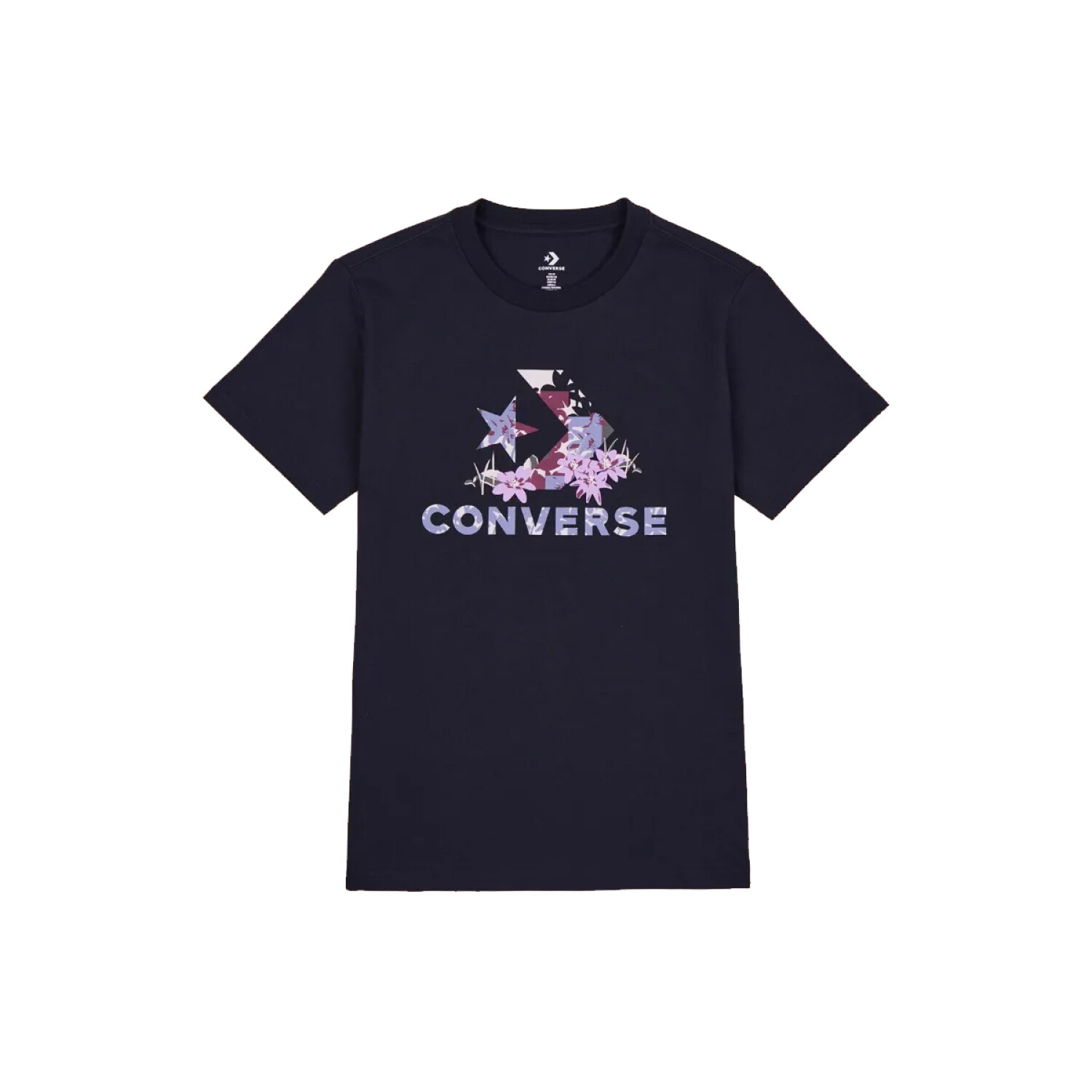 Remera Converse unisex 10024669A01 BLACK — Sportmarket