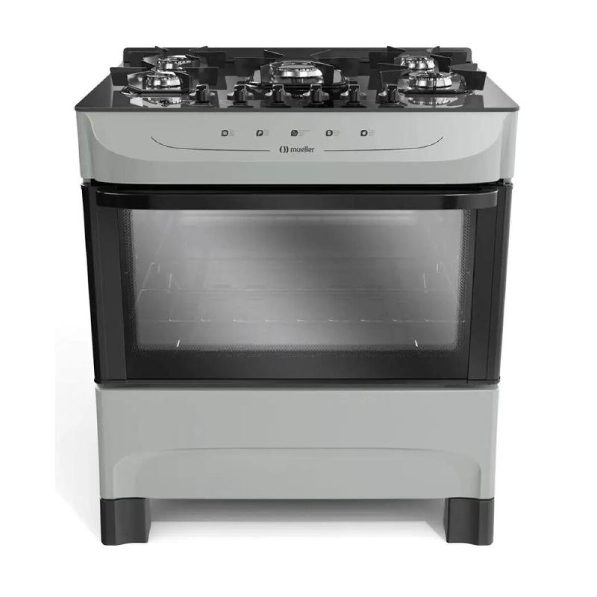 COCINA 5H A GAS HAMBURGO TITANIO - GRIS 