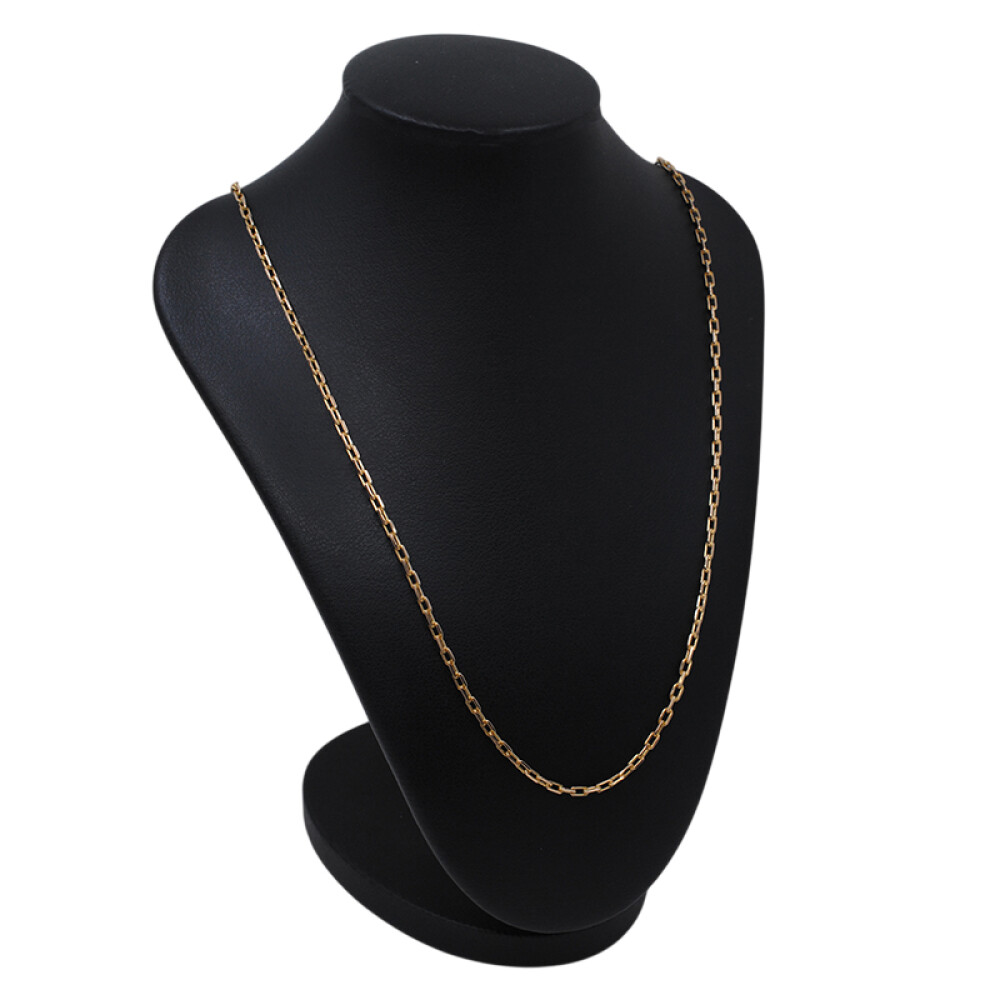 Cadena forcet en oro 18k rosa. Largo 57 cm Cadena forcet en oro 18k rosa. Largo 57 cm