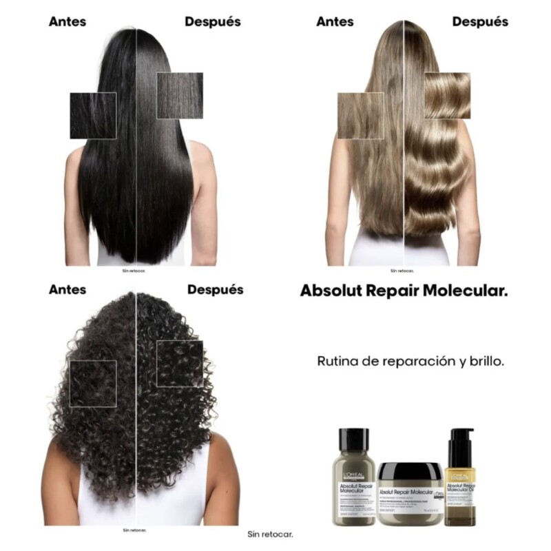Aceite para el cabello Loreal Prof Absolut Repair Molecular 90 ml Aceite para el cabello Loreal Prof Absolut Repair Molecular 90 ml