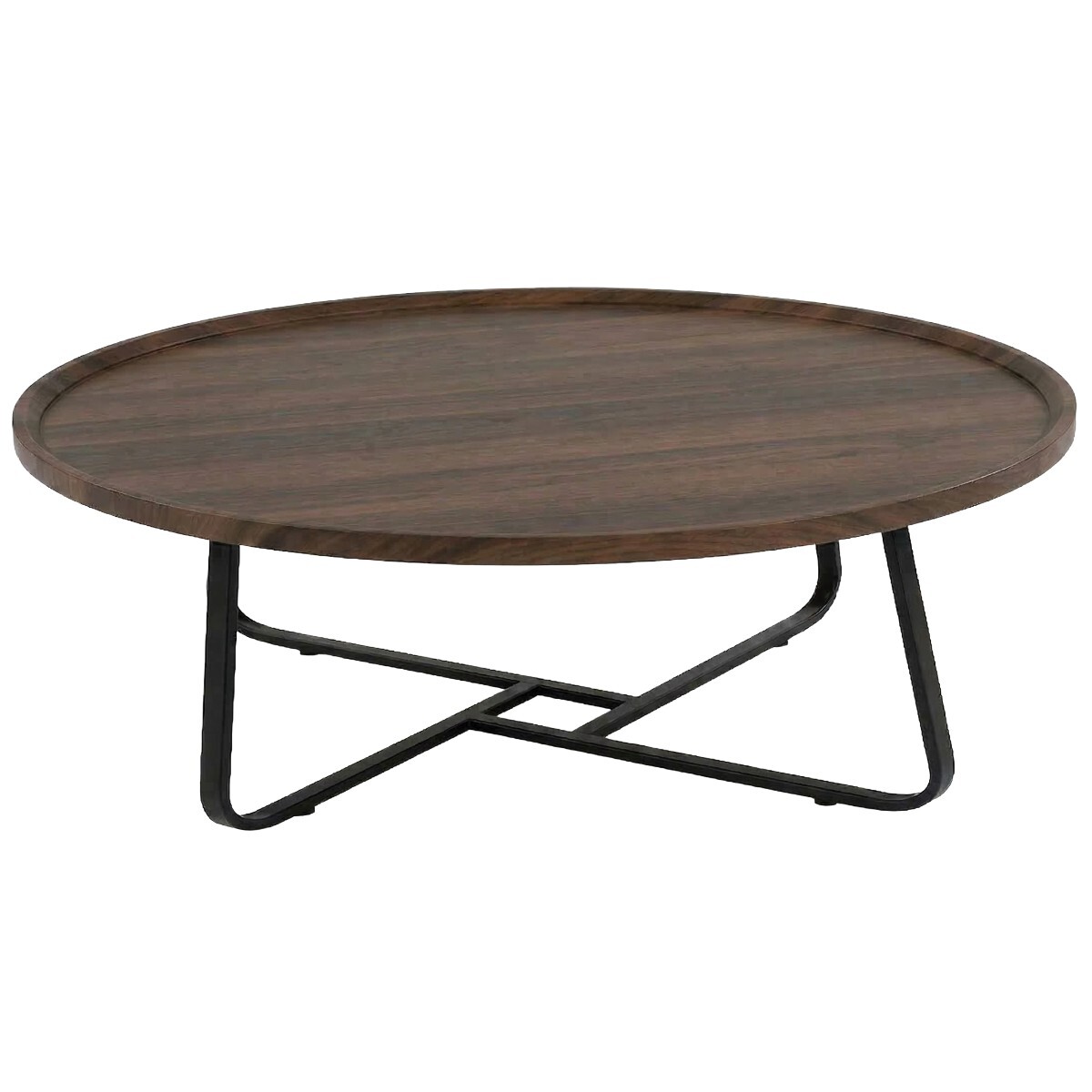 MESA CENTRO RED MARRON GDE 