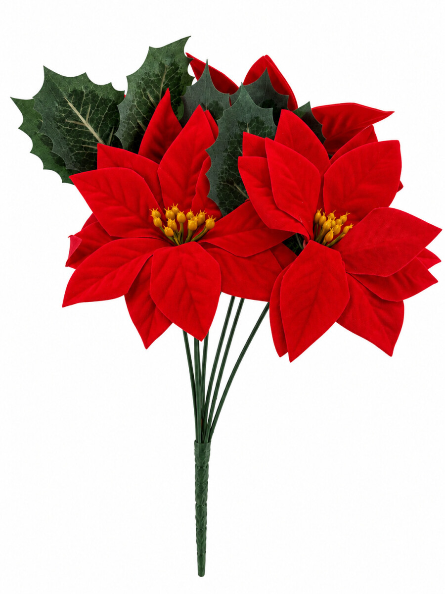 FLOR DE LIZ RAMO - ROJO 