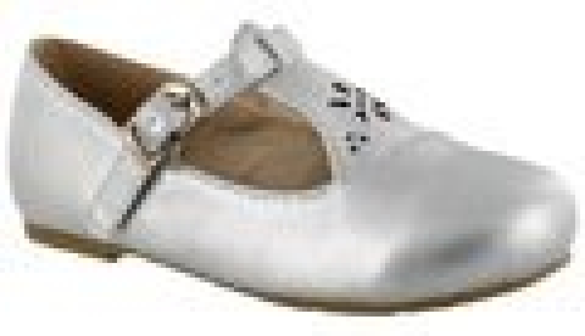 Ballerinas Infantiles Croco Kids con Hebilla - Plateado 