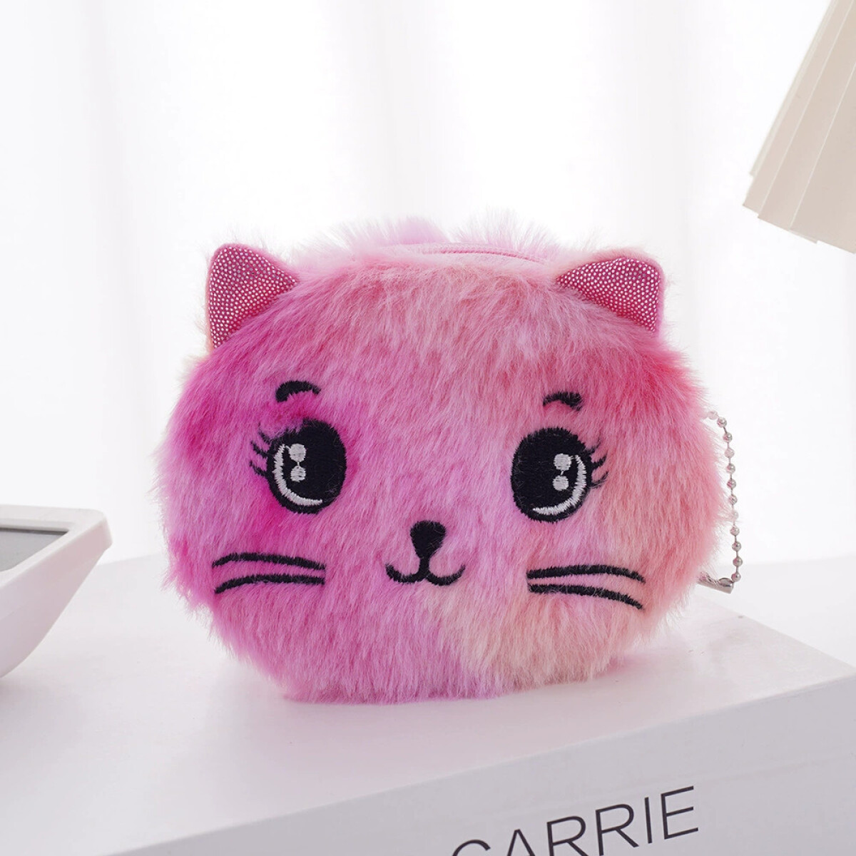 Monedero Infantil De Gatito - Rosa 