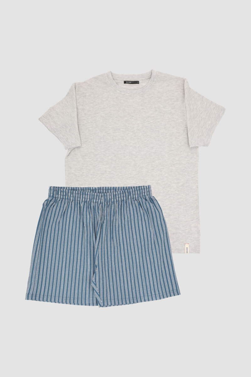Pijama dansk Gris