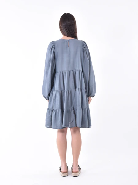 VESTIDO SAGAR AZUL PIEDRA
