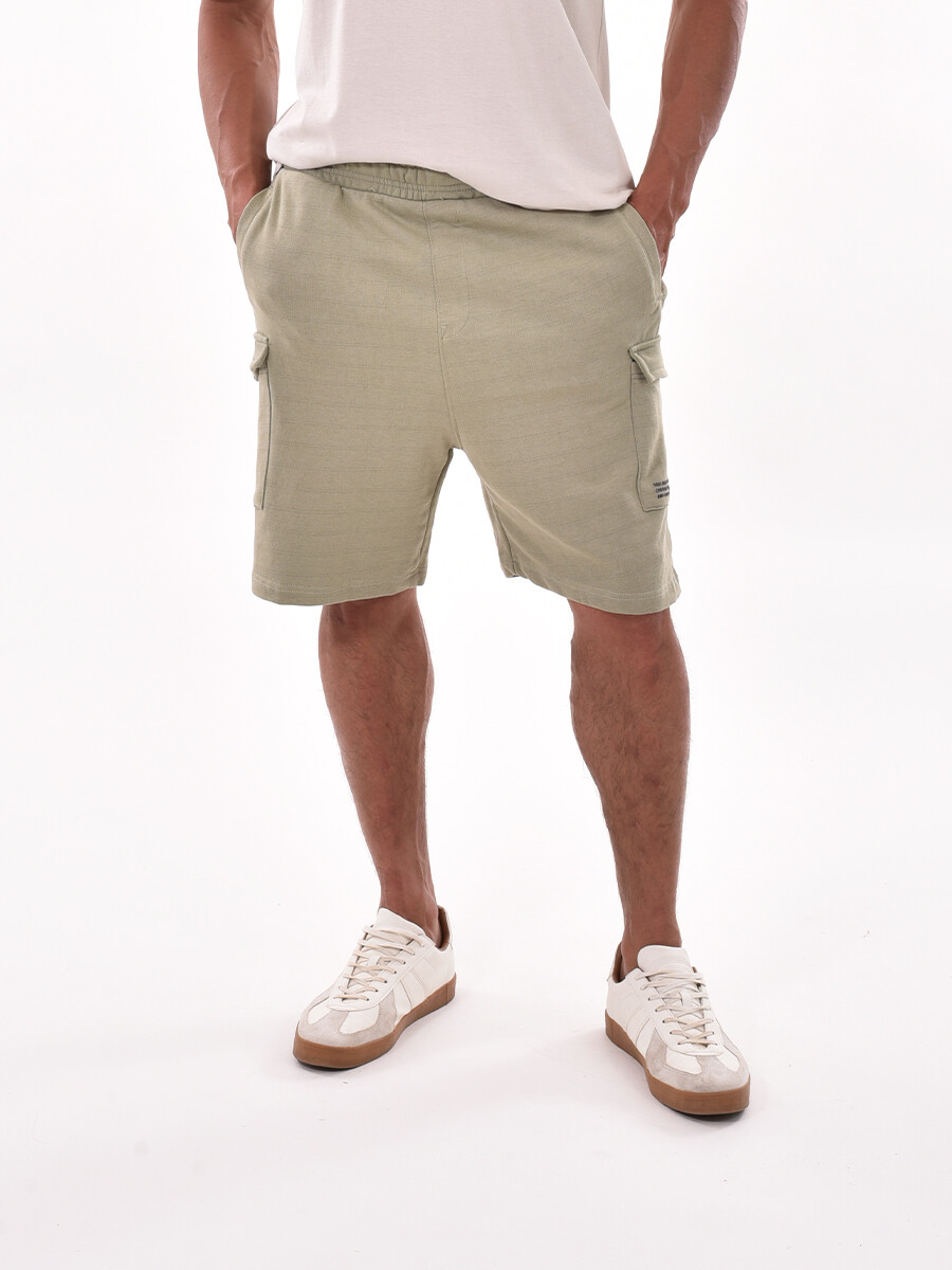 BERMUDA CARGO LIV - VERDE MILI 