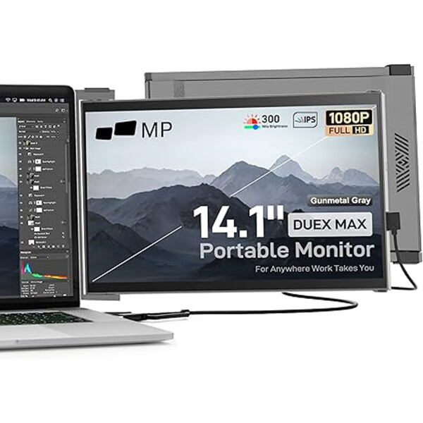 Monitor Portátil Mobile Pixels Duex Max 14.1" Fhd MONITOR PORTATIL MOBILE PIXELS DUEX MAX