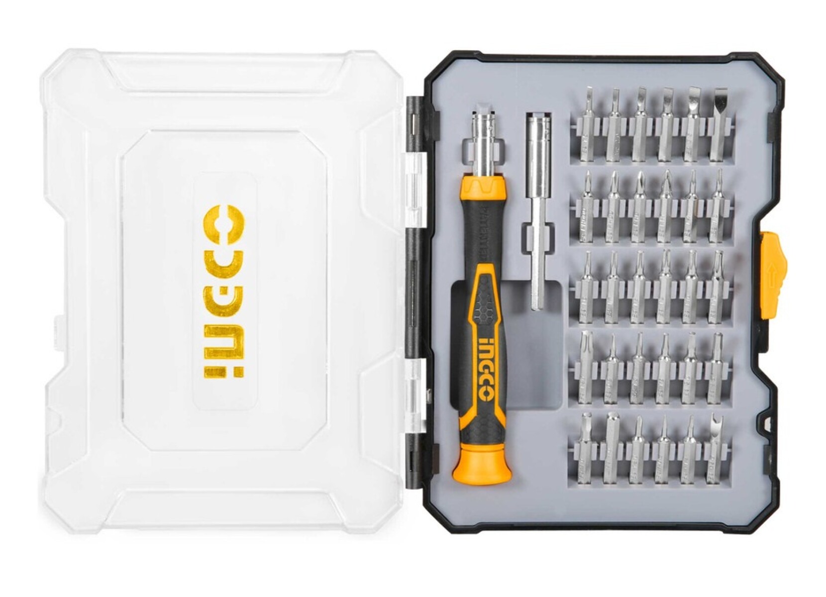 DESTORNILLADOR PRECISION IPHONE JUEGO 32 UNIDADES INGCO HKSDB0348 