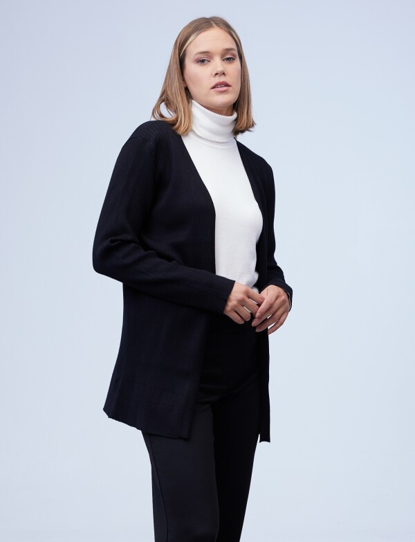 Cardigan Abierto NEGRO
