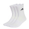 Medias Unisex Adidas Sports Wear 3 Pares Blanco