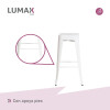 Taburete Tolix Hogar Pub Muebles Blanco