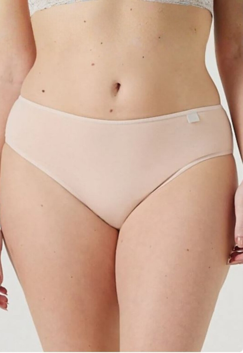 MEDIA BOMBACHA ALGODON - NUDE 