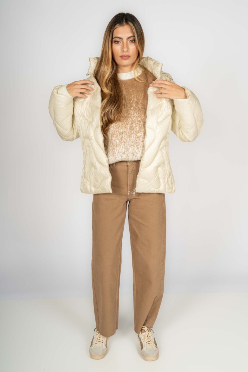 Campera Curv - Crudo 