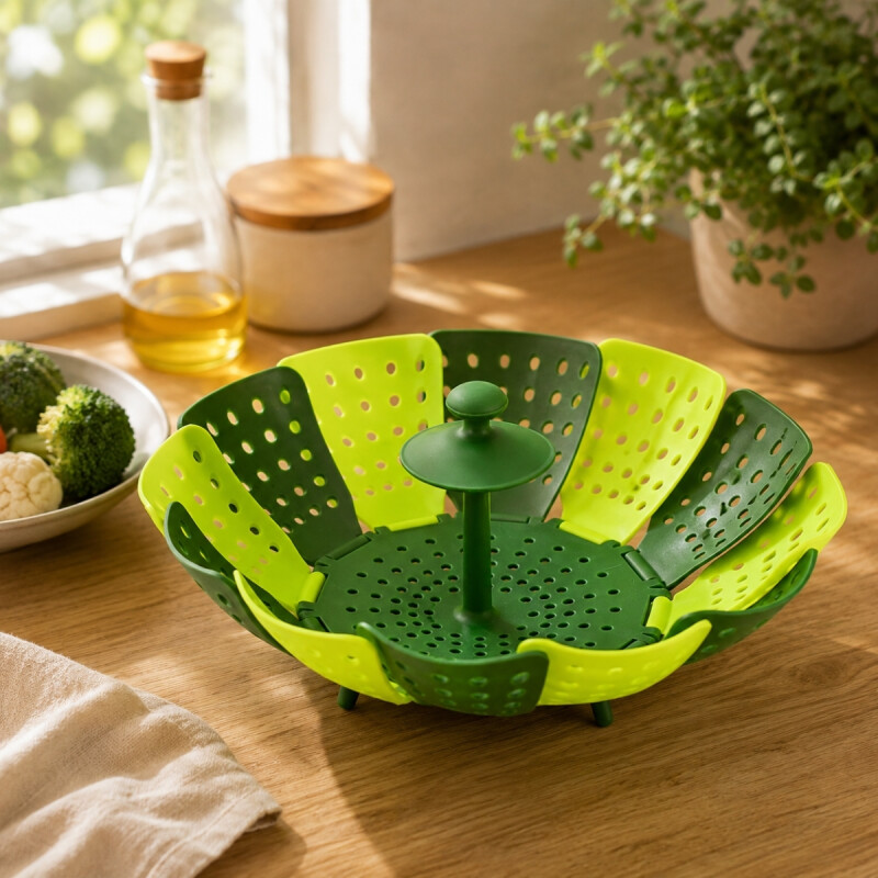 Cesta vaporera 13 x 12cm VERDE