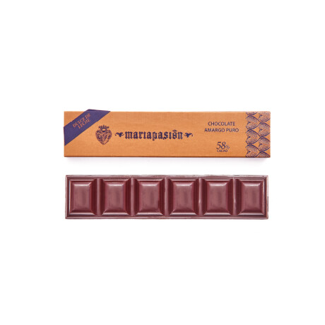 Barra Chocolate Amargo 58% - Dulce de Leche - 40g. Barra Chocolate Amargo 58% - Dulce de Leche - 40g.