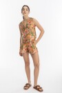 SHORT METALICO Naranja