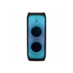 PARLANTE ACTIVO 10" X 2" -RADIO 18000 PMPO-MICROFONO -C REMOTO negro