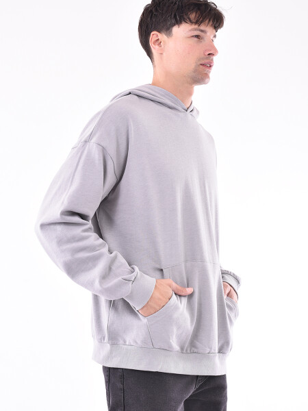 HOODIE MARTÍN GRIS CLARO