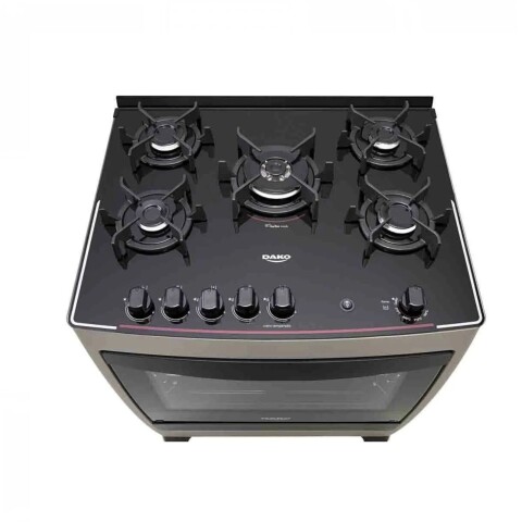 Cocina Dako Supreme Glass 5H Negro 1995 Cocina Dako Supreme Glass 5H Negro 1995