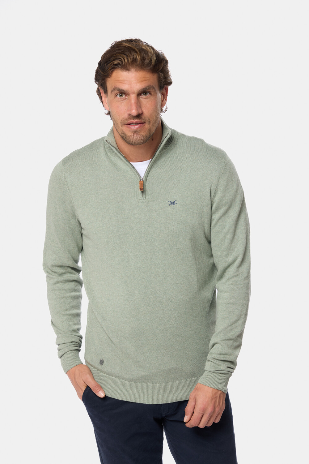 BUZO TEJIDO Pistacho