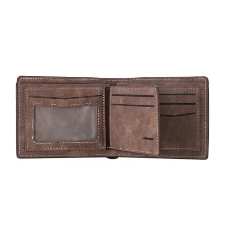 Billetera Terrano Vista Superior MARRON