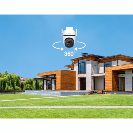 Cámara de Seguridad Exterior Tapo C520W Con WiFi 2K QHD PTZ Cámara de Seguridad Exterior Tapo C520W Con WiFi 2K QHD PTZ