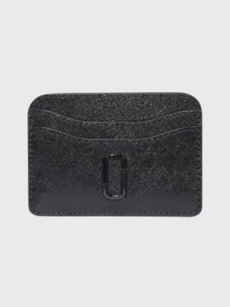 Marc Jacobs -Tarjetero de cuero con diseño minimalista 0