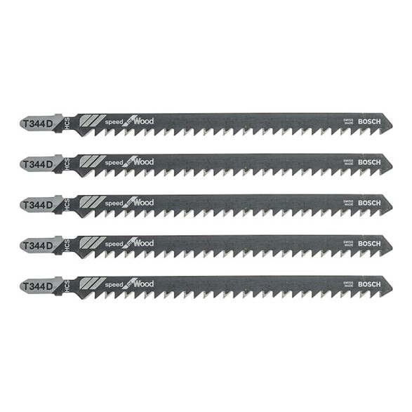 3 Hojas caladora para madera dura y blanda BS3406