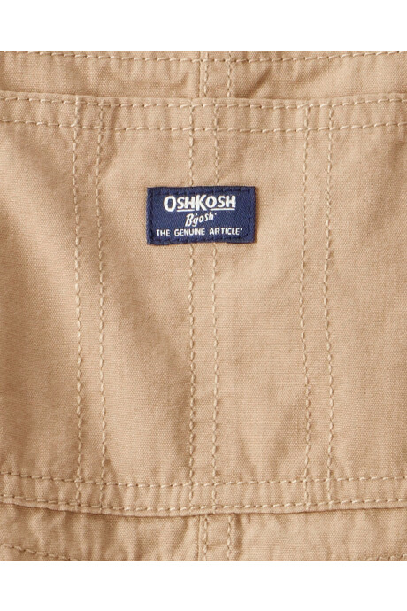 Enterito de algodón resistente, beige. Talles 2-5T Enterito de algodón resistente, beige. Talles 2-5T