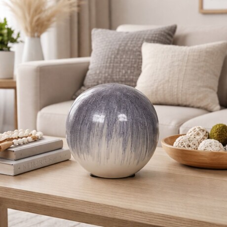 DECORACION BALL GRIS - Medium