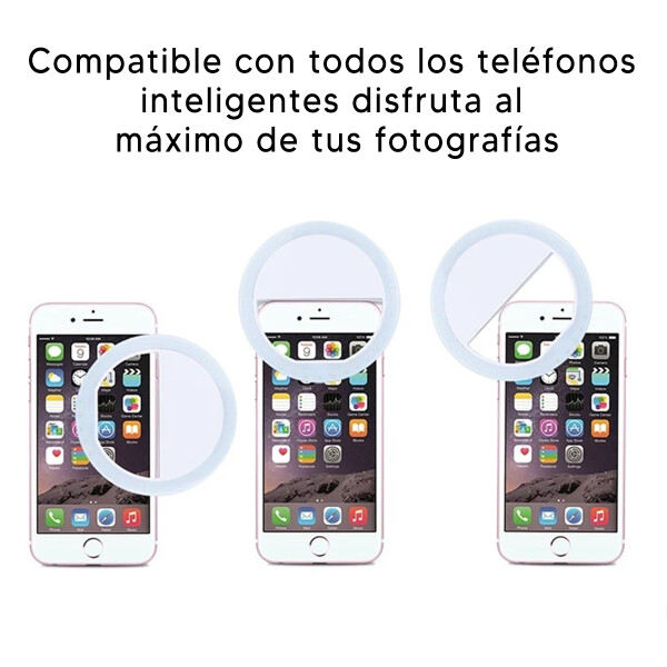 Aro Luz Led Para Selfies Ular / Tablet ARO DE LUZ XION PARA CELULAR XI-LIGHTCEL