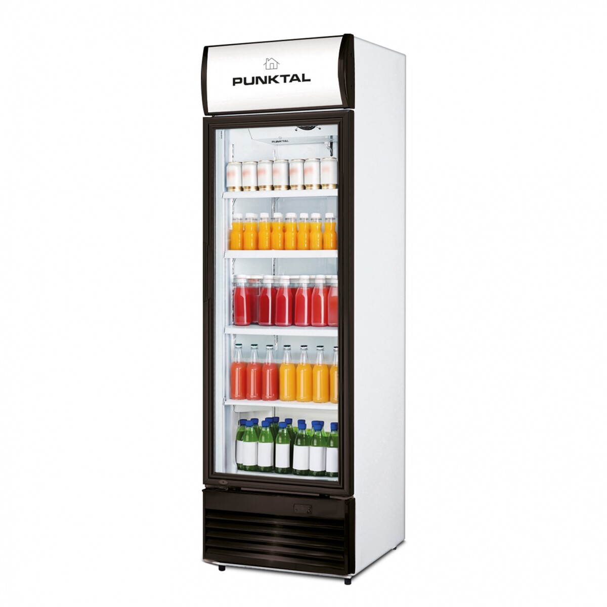 Refrigerador vitrina 300 lts Punktal PK-VR300 