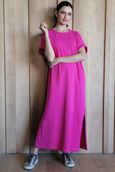 Vestido Agapanto Fucsia