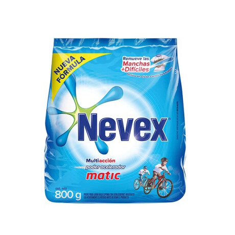 DETERGENTE EN POLVO NEVEX 800 GR MA PODER ACELERADOR DETERGENTE EN POLVO NEVEX 800 GR MA PODER ACELERADOR