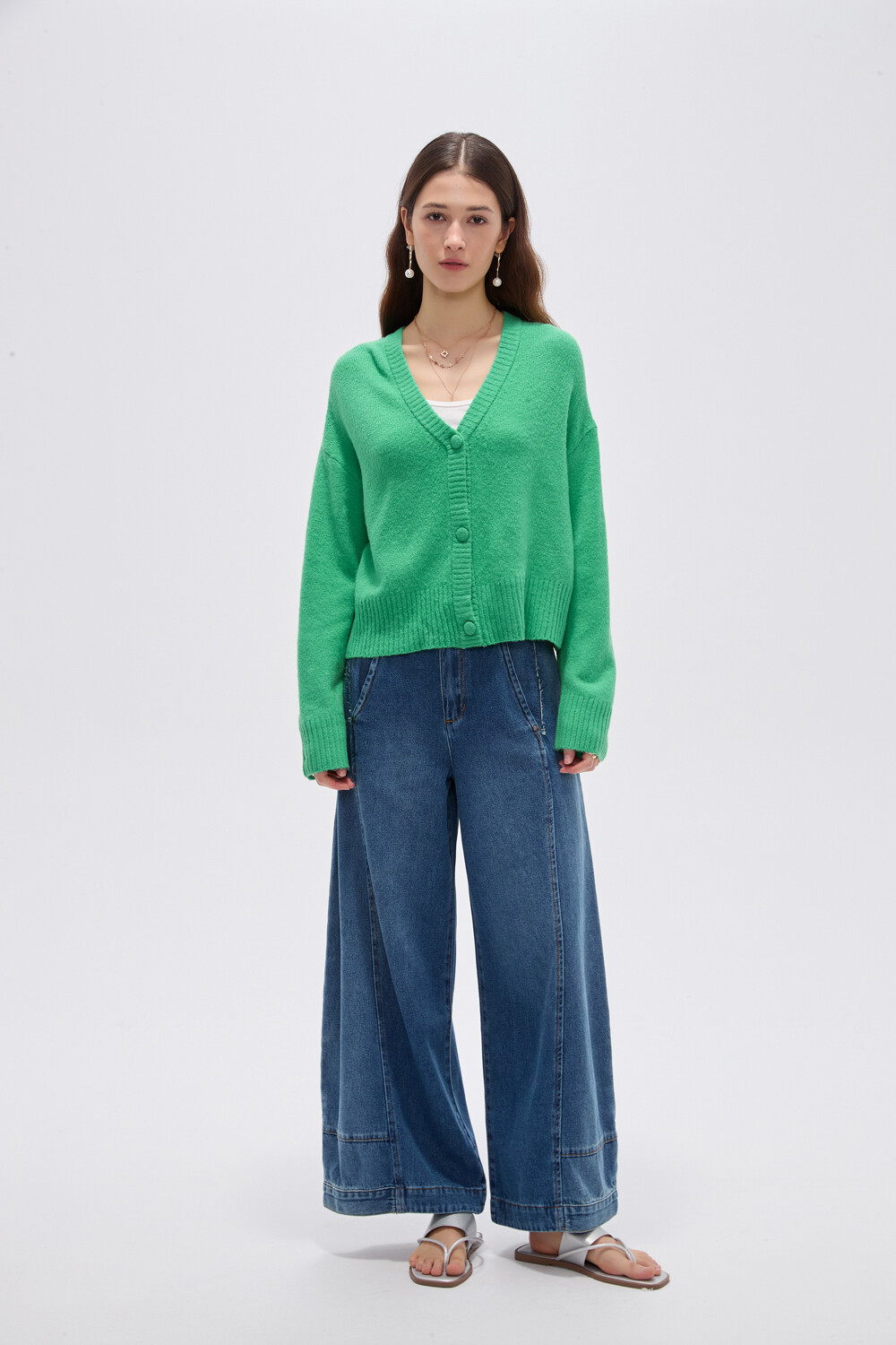 Cardigan Aelvos Caqui