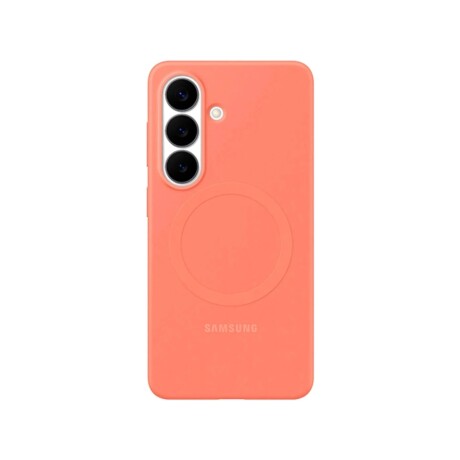 Funda Samsung Silicone Magnet para Galaxy S26 Coralred