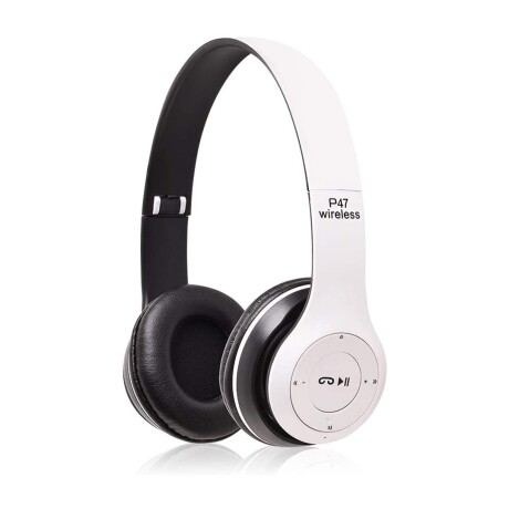 Auricular Vincha Bluetooth P47 BLANCO