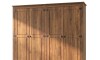 Ropero 4 puertas 2 Cajones Madera - Linea mexicana Nogal