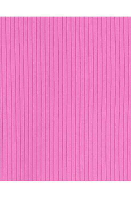 Malla de baño una pieza manga larga con protección UPF 50+ , rosado Sin color