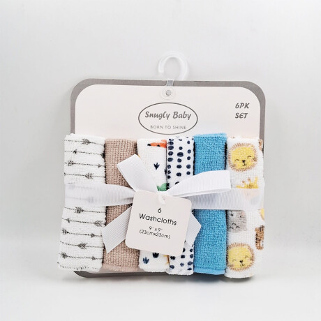 Pack x6 babitas 23 cm x 23 cm Modelo 04