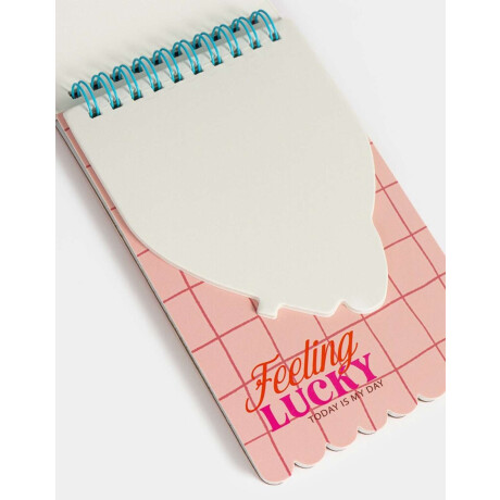 Memo Espiralado Estampa Lucky Combinacion Multicolor